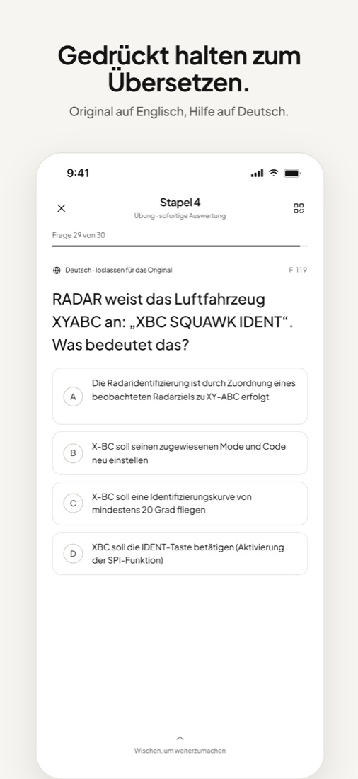 Übersetzen